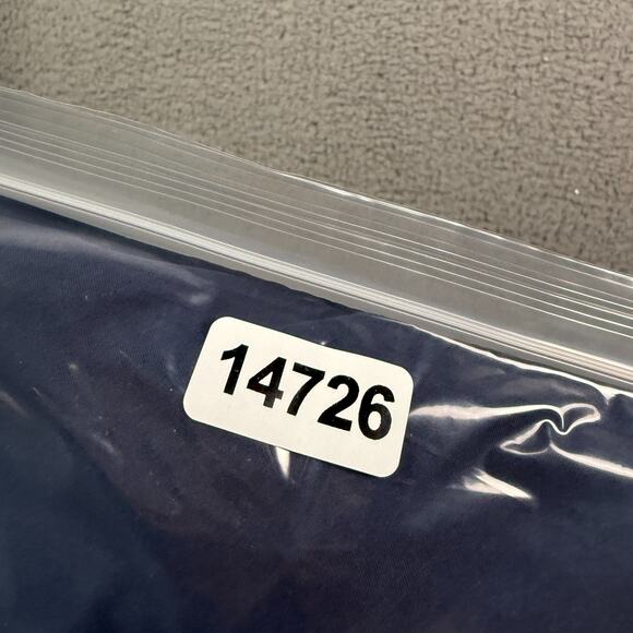 Polo Ralph Lauren Jacket Mens M Navy Bi Swing Windbreaker Zip Bomber Chin Strap - Picture 8 of 8